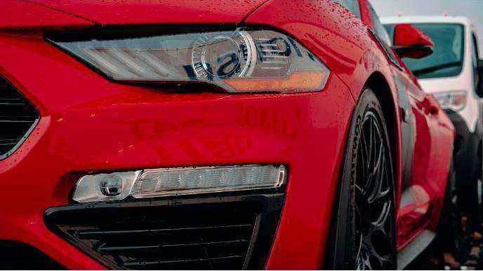 Brillance peinture voiture